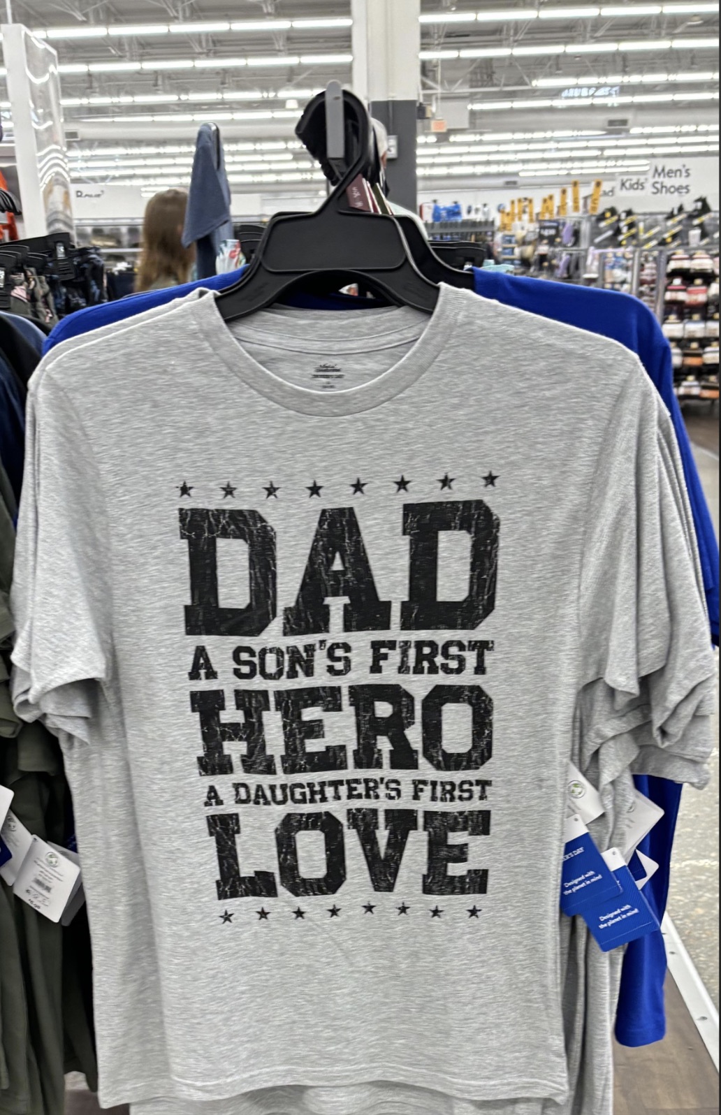 hoodie - Dad A Son'S First Hero A Daughter'S First Love Men's Kit Shoes